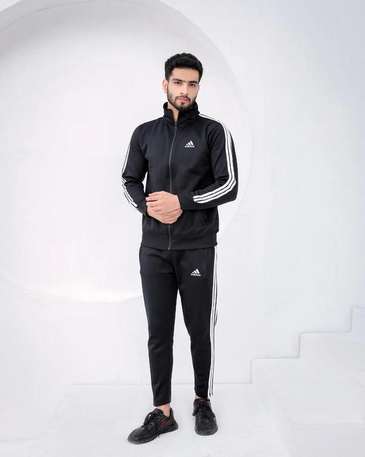 T n A Men's Micro Fleece Zipper Track Suit