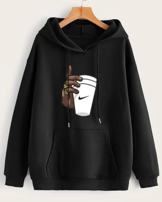 T n A Men's Graphic Sublimation Hooded Neck Hoodie