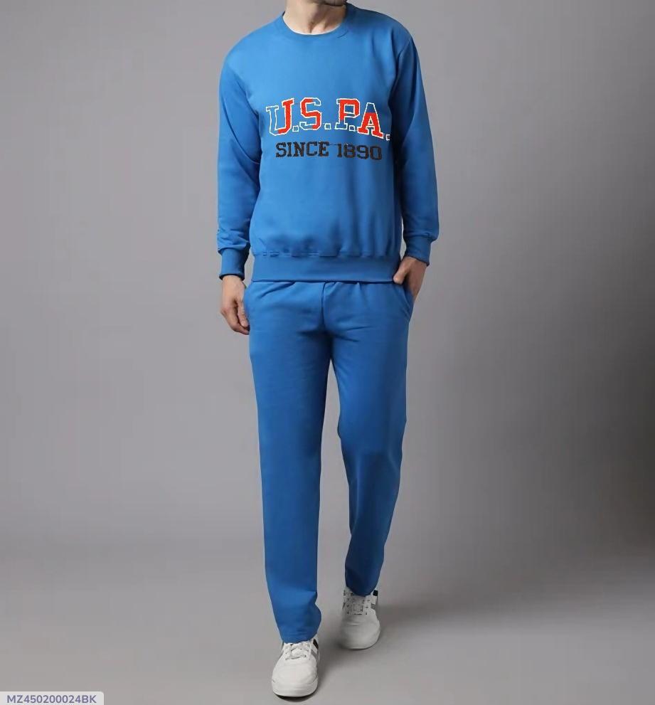 T n A Unisex Fleece Embroidered Sweatshirt Track Suit